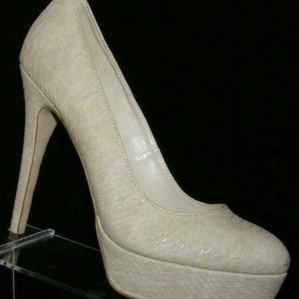 Aldo Snake Textured Heel